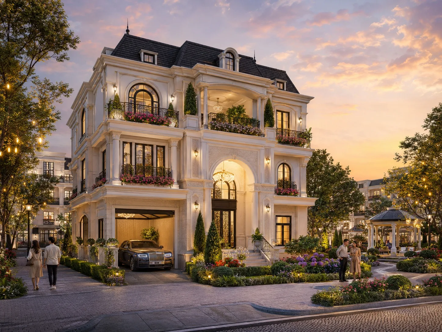 Thiết kế biệt thự đơn lập Vinhomes King Park