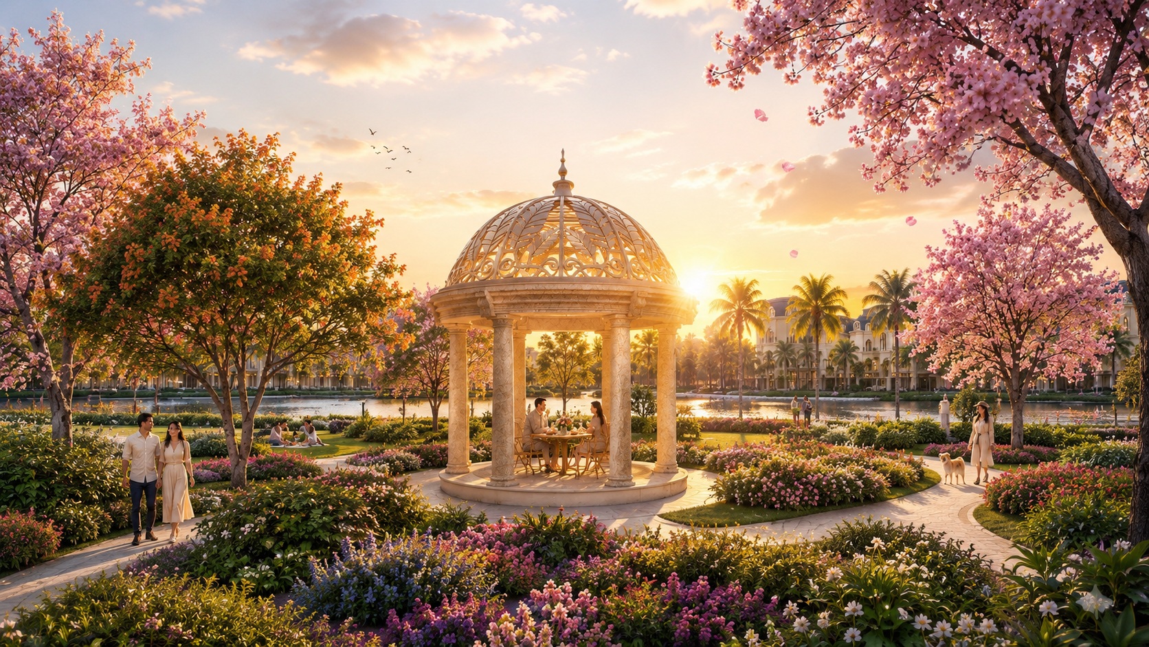 công năng sống tại biệt thự Vinhomes King Park